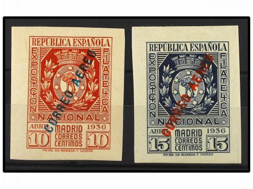 ** ESPAÑA. Ed. 729/30. SERIE COMPLETA. LUJO. Cat. 680&euro;. 