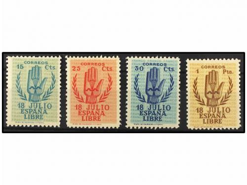 ** ESPAÑA. Ed. 851/54. SERIE COMPLETA. LUJO. Cat. 305&euro;. 