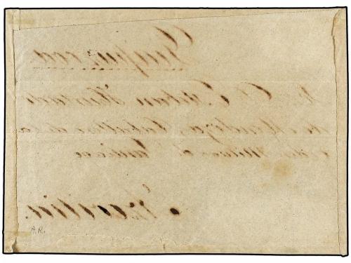 ✉ ESPAÑA. Ed. 52F. 1860. FRONTAL. MADRID a AZCOITIA. 4 cuart
