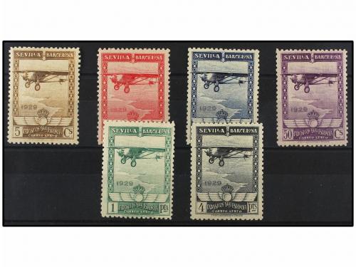 ** ESPAÑA. Ed. 448/53. SERIE completa, excelente centraje. L