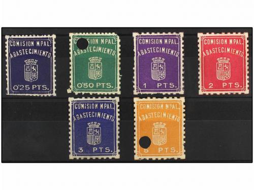ESPAÑA GUERRA CIVIL. LEHEGIN (Murcia). 25 cts., 50 cts., 1 p