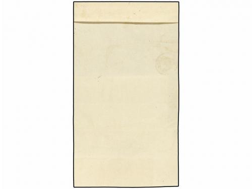Δ ESPAÑA. Ed. 98 (12). 1869. Gran fragmento de Plica Judicia