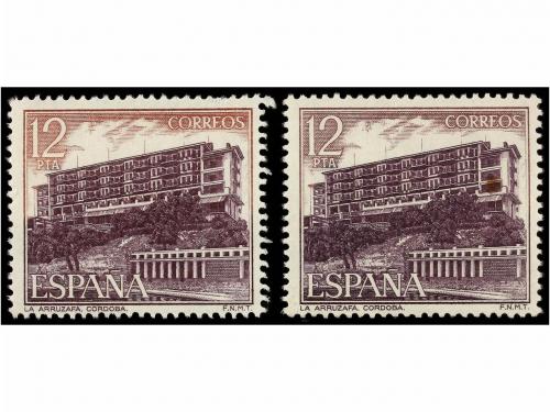 ** ESPAÑA. Ed. 2339ef. TURISMO. LA ARRUZAFA. 12 pts. malva y