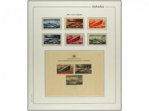LOTES y COLECCIONES. ESPAÑA. Colección de 1900 a 1968 en 2 á