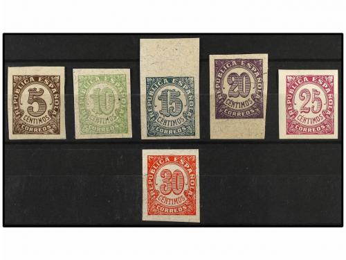 ** ESPAÑA. Ed. 745/50. SERIE completa SIN DENTAR. LUJO. Cat.