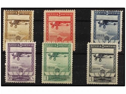 ** ESPAÑA. Ed. 448/53. SERIE completa, centrajes perfectos. 