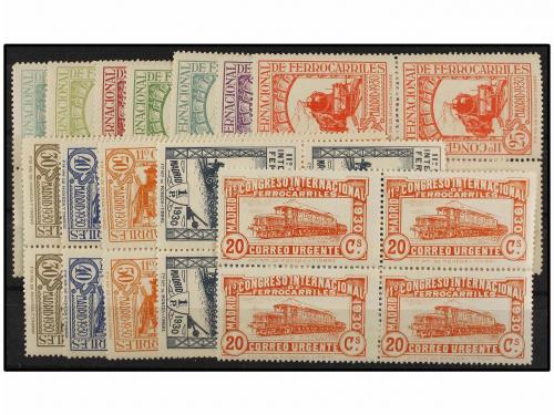 **/* ESPAÑA. Ed. 469/82. SERIE completa en bloque de cuatro.