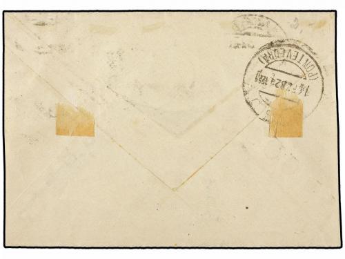 ✉ ESPAÑA. Ed. 302, 190. 1921. MADRID a VIGO. 20 cts. violeta