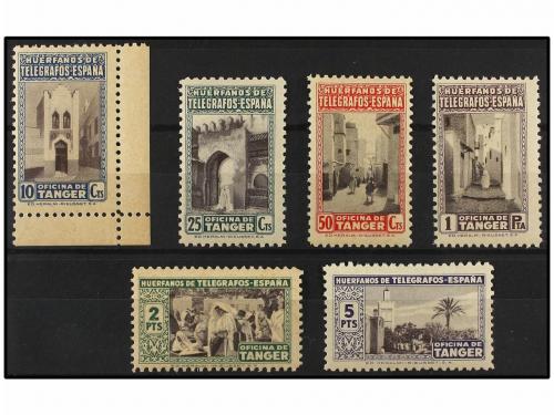 * COLONIAS ESPAÑOLAS: TANGER. Ed. B-35/40. SERIE COMPLETA. L