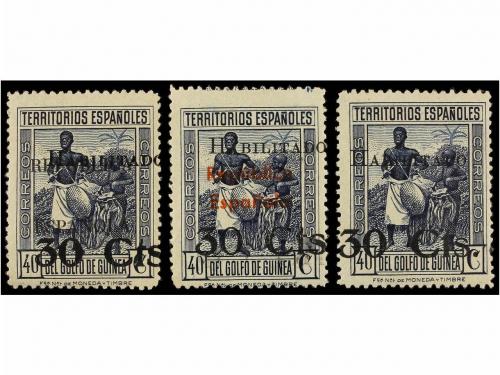 ** ESPAÑA. Ed. 251/53. SERIE COMPLETA. LUJO. Cat. 215&euro;. 
