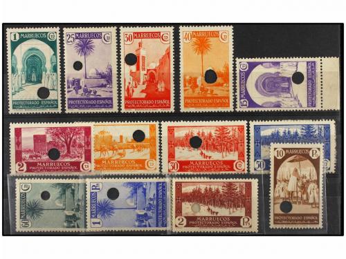 ** MARRUECOS. Ed. 148/60MT. SERIE COMPLETA con perforación M