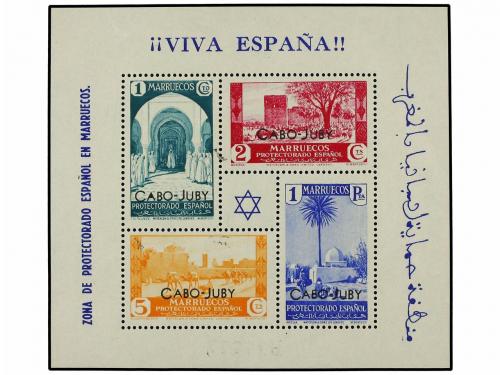 COLONIAS ESPAÑOLAS: CABO JUBY. HB. de Marruecos (Ed. 167/68)