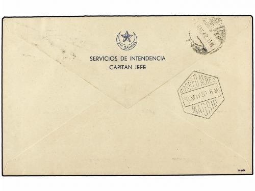 ✉ COLONIAS ESPAÑOLAS: IFNI. 1942. SIDI-IFNI a MADRID. Circul