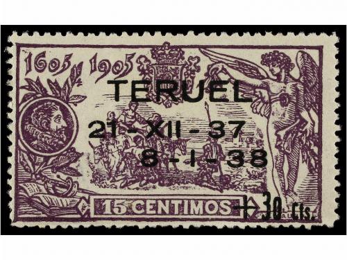 **/* ESPAÑA. Ed. NE 32/33. NO EMITIDOS. TOMA DE TERUEL. Seri