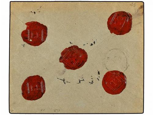 ✉ ESPAÑA. Ed. 245 (5). 1902. MADRID a ALEMANIA. 15 cts. cast