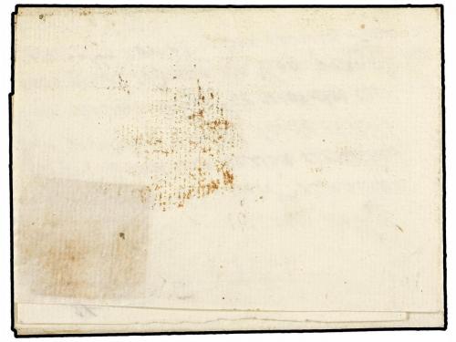 ✉ ESPAÑA: PREFILATELIA. 1801 (2 Marzo). ASTORGA a VALLADOLID