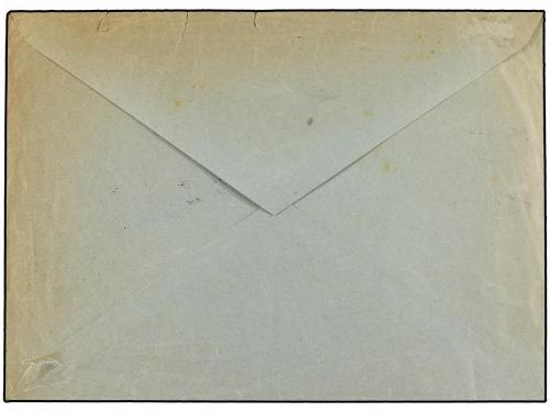 ✉ ESPAÑA. Ed. 1053. 1949. Carta a BARCELONA. 50 cts. gris, m