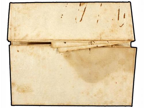 ✉ BRASIL. 1836 (13 Junio). MADRID (España) a BARBACENA (Mina