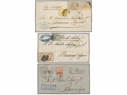 ✉ LOTES y COLECCIONES. HISTORIA POSTAL. Emisiones de Amadeo,