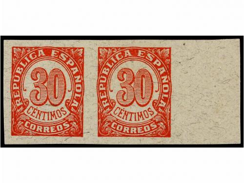 (*) ESPAÑA. Ed. 745/50s. SERIE completa en parejas SIN DENTA