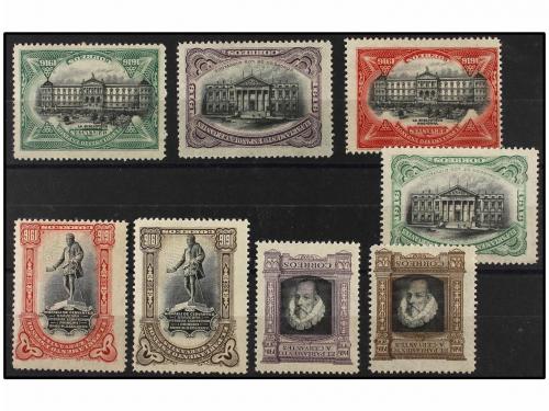 ** ESPAÑA. Ed. FR 11/18. SERIE COMPLETA CENTROS INVERTIDOS. 