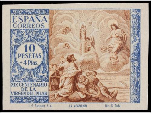 ** ESPAÑA. Ed. 889/903. SERIE COMPLETA SIN DENTAR. LUJO. Cat