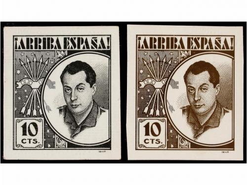 ESPAÑA: BENEFICENCIA. PRUEBAS FOTOGRÁFICAS ORIGINALES. 10 ct