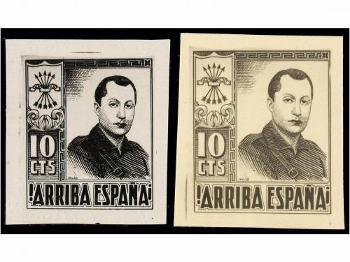 ESPAÑA: BENEFICENCIA. PRUEBAS FOTOGRÁFICAS ORIGINALES. 10 ct