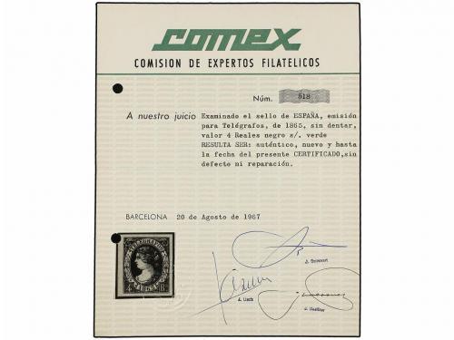 * ESPAÑA: TELEGRAFOS. Ed. 5/8. SERIE COMPLETA. LUJO. Sellos