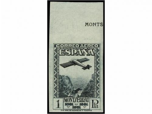 ** ESPAÑA. Ed. 650/54s. SERIE COMPLETA SIN DENTAR, BORDE DE 