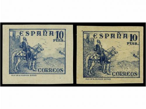 ** ESPAÑA. Ed. 815/31. SERIE COMPLETA SIN DENTAR. LUJO. Cat.