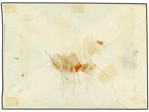 ¿ ESPAÑA. Ed. 1 (2). 1850. CULLERA a BARCELONA. Registro de