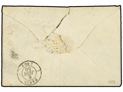 ✉ ESPAÑA. Ed. 1A. 1850. rs.