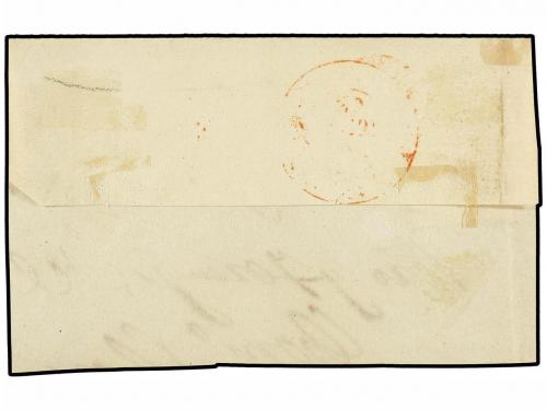 Δ ESPAÑA. Ed. 1A. 6 cu. negro, tipo II posición 9. Gran frag