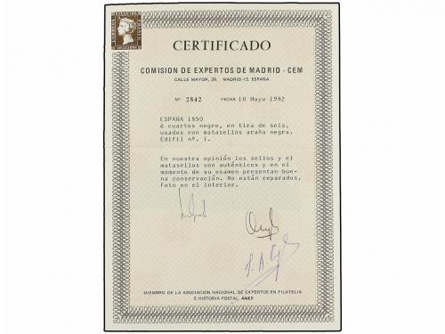 ° ESPAÑA. Ed. 1 y 1A. PIRÁMIDE formada por tiras de cuatro,