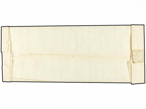 ✉ ESPAÑA. Ed. 1A. 1850. VALLS a TARRAGONA. Carta circulada c