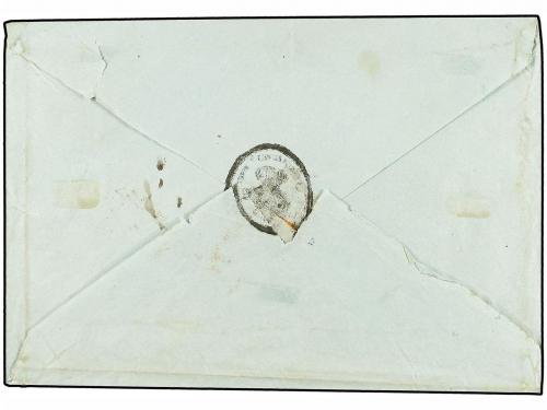 ✉ ESPAÑA. Ed. 1 (5). 1850. ALICANTE a TARRAGONA y BARCELONA.