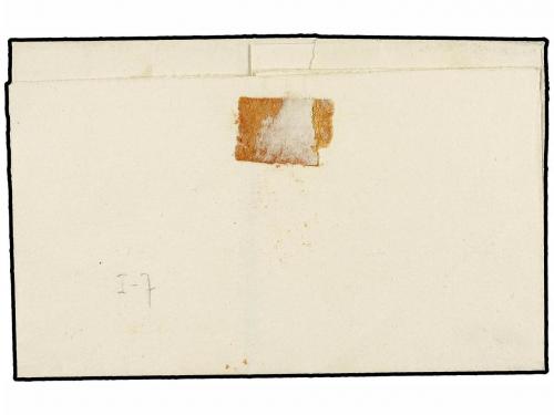 ¿ ESPAÑA. Ed. 1. 1850. PONFERRADA a MADRID. 6 cu. negro, tip