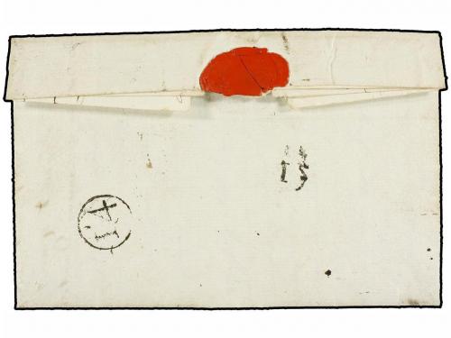 ✉ ESPAÑA: PREFILATELIA. 1795. EJÉRCITOS FRANCESES. PERPIGNAN