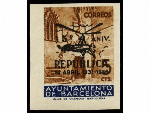 ** ESPAÑA: AYUNTAMIENTO DE BARCELONA. Ed. NE 17/21. NO EMITI