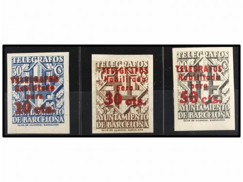 LOTES y COLECCIONES. AYUNTAMIENTO DE BARCELONA. Conjunto de