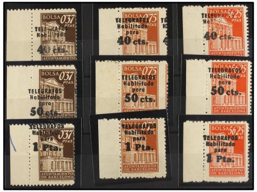 LOTES y COLECCIONES. AYUNTAMIENTO DE BARCELONA. Conjunto de