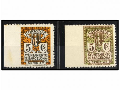 LOTES y COLECCIONES. AYUNTAMIENTO DE BARCELONA. Conjunto de