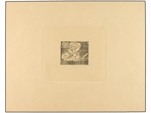 ESPAÑA. ENSAYO para un sello NO EMITIDO de la GENERALITAT DE