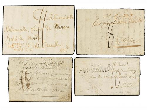 ¿ LOTES y COLECCIONES. ESPAÑA. HISTORIA POSTAL. Conjunto de