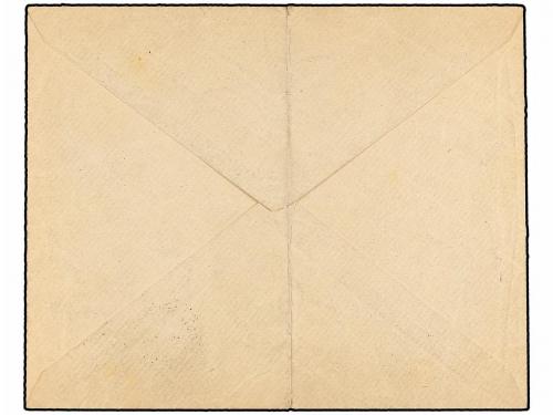 ✉ MARRUECOS. 1907. Sobre con multifranqueo de Marruecos fran