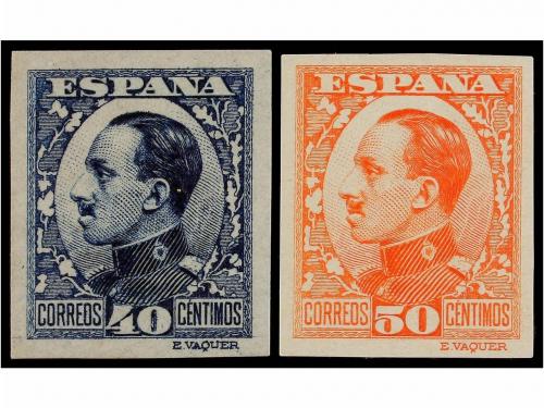 ** ESPAÑA. Ed. 490/98s, 497As. SERIE COMPLETA más el 40 cts.