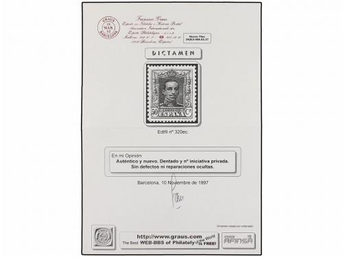 * ESPAÑA. Ed. 310ec, 311ec, 317Aec, 320ec. Cuatro valores CA