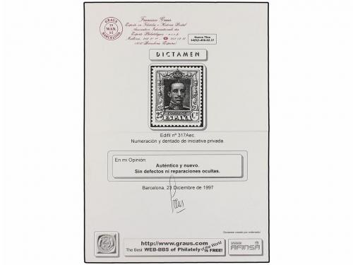 * ESPAÑA. Ed. 310ec, 311ec, 317Aec, 320ec. Cuatro valores CA