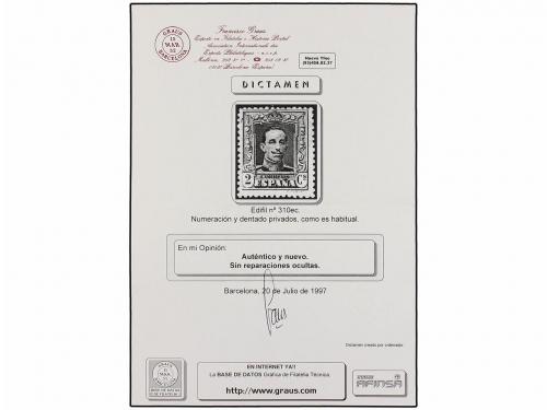 * ESPAÑA. Ed. 310ec, 311ec, 317Aec, 320ec. Cuatro valores CA